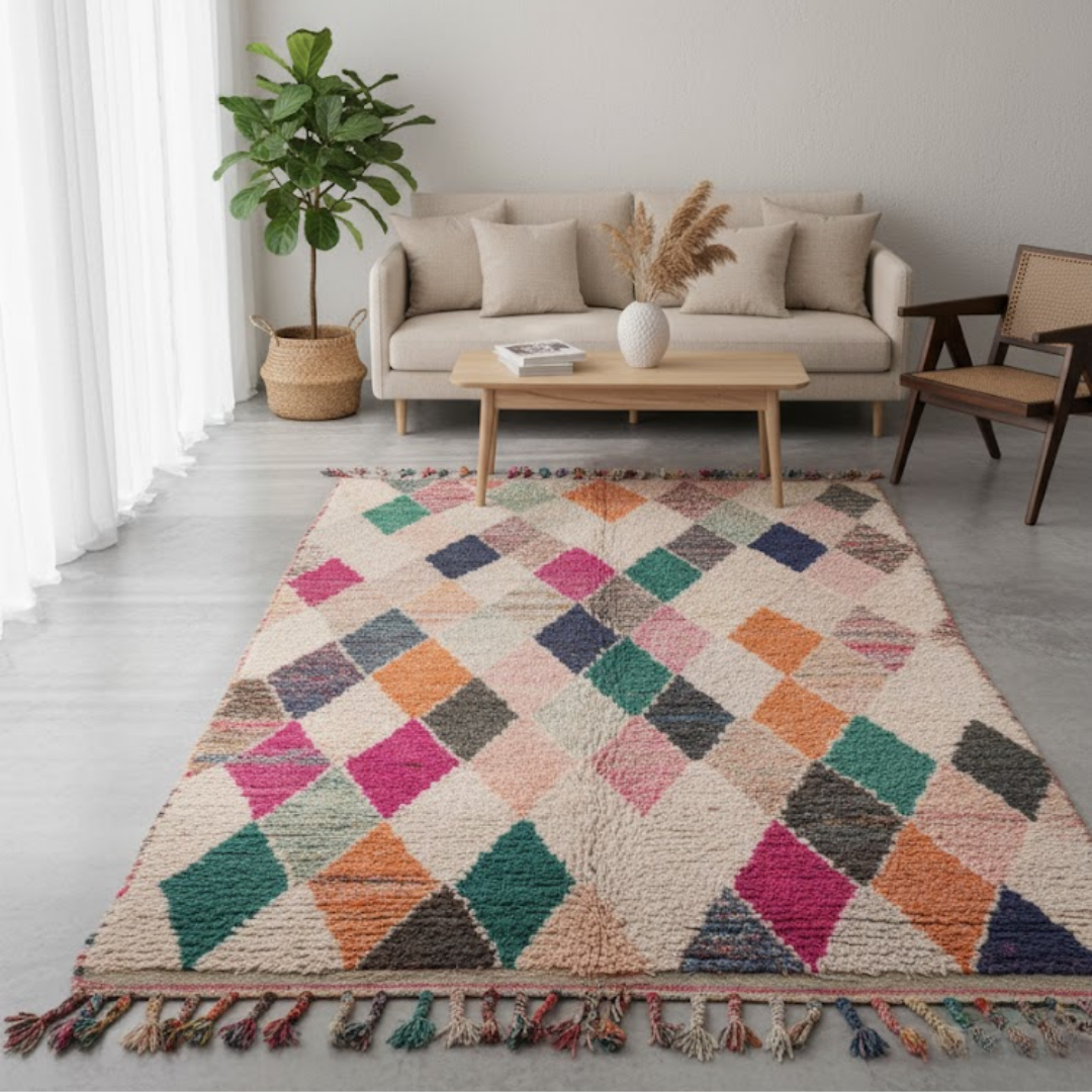 TAFOUKT boho Bojaad Rug