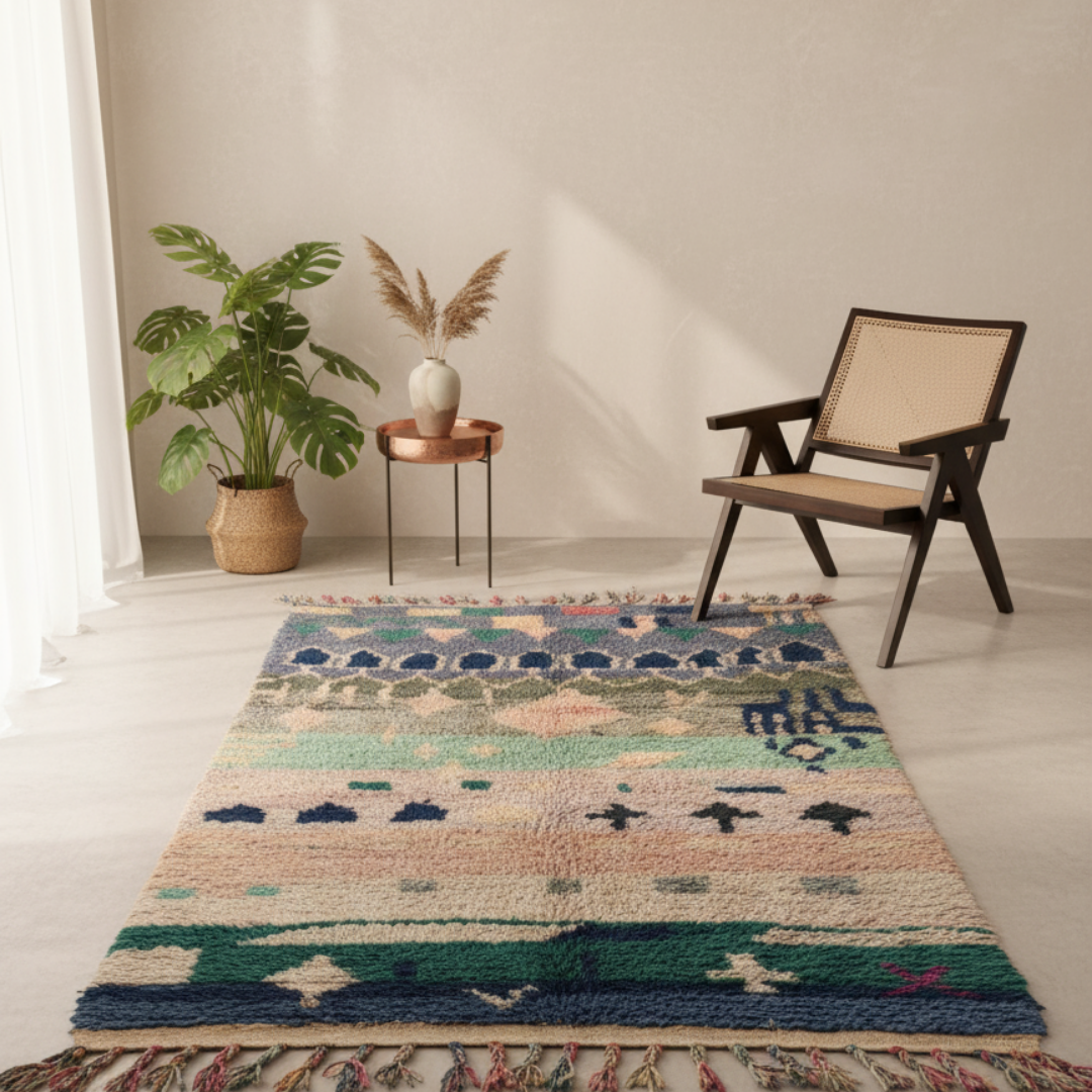 TAWJA boho Bojaad Rug