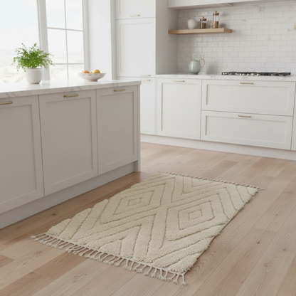 OUSSMAN Moroccan Handmade Small Rug