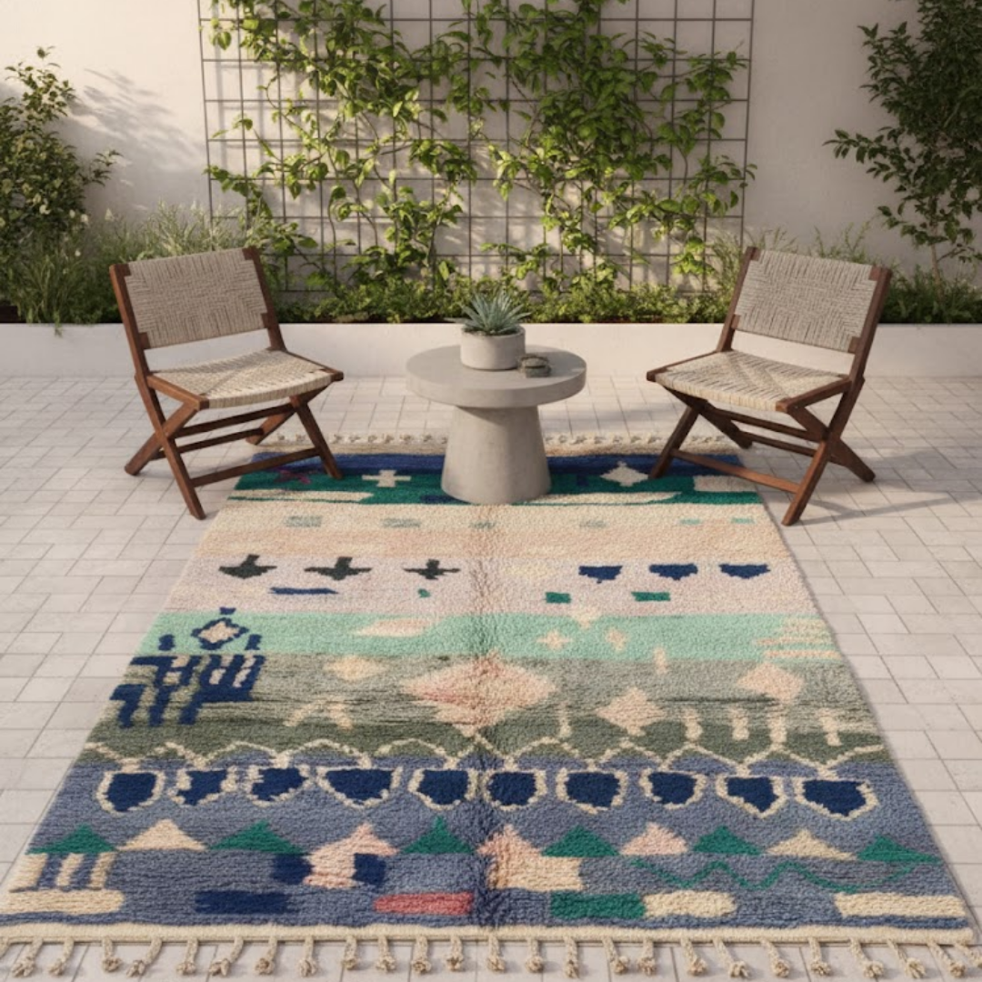 TAWJA boho Bojaad Rug