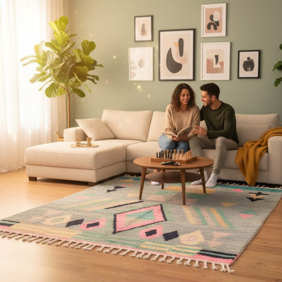 TIZA boho Bojaad Medium Rug
