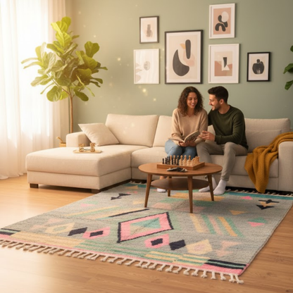 TIZA boho Bojaad Medium Rug