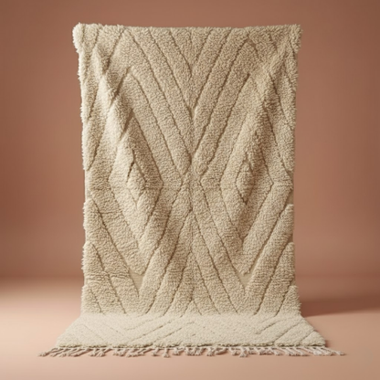 OUSSMAN Moroccan Handmade Small Rug